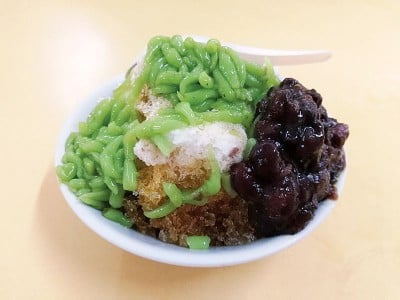 新加坡煎蕊（Chendol）被CNN列为全球50大最佳甜点之一。 